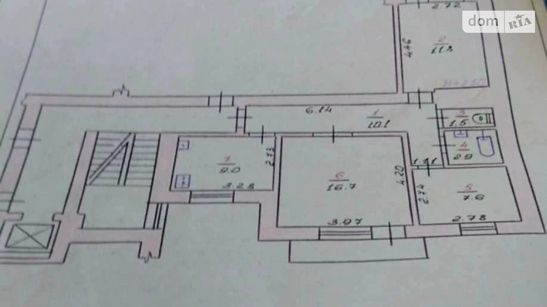 Продається 3-кімнатна квартира 62 кв. м у Хмельницькому, вул. Академика Вернадского(Кутузова) - фото 2