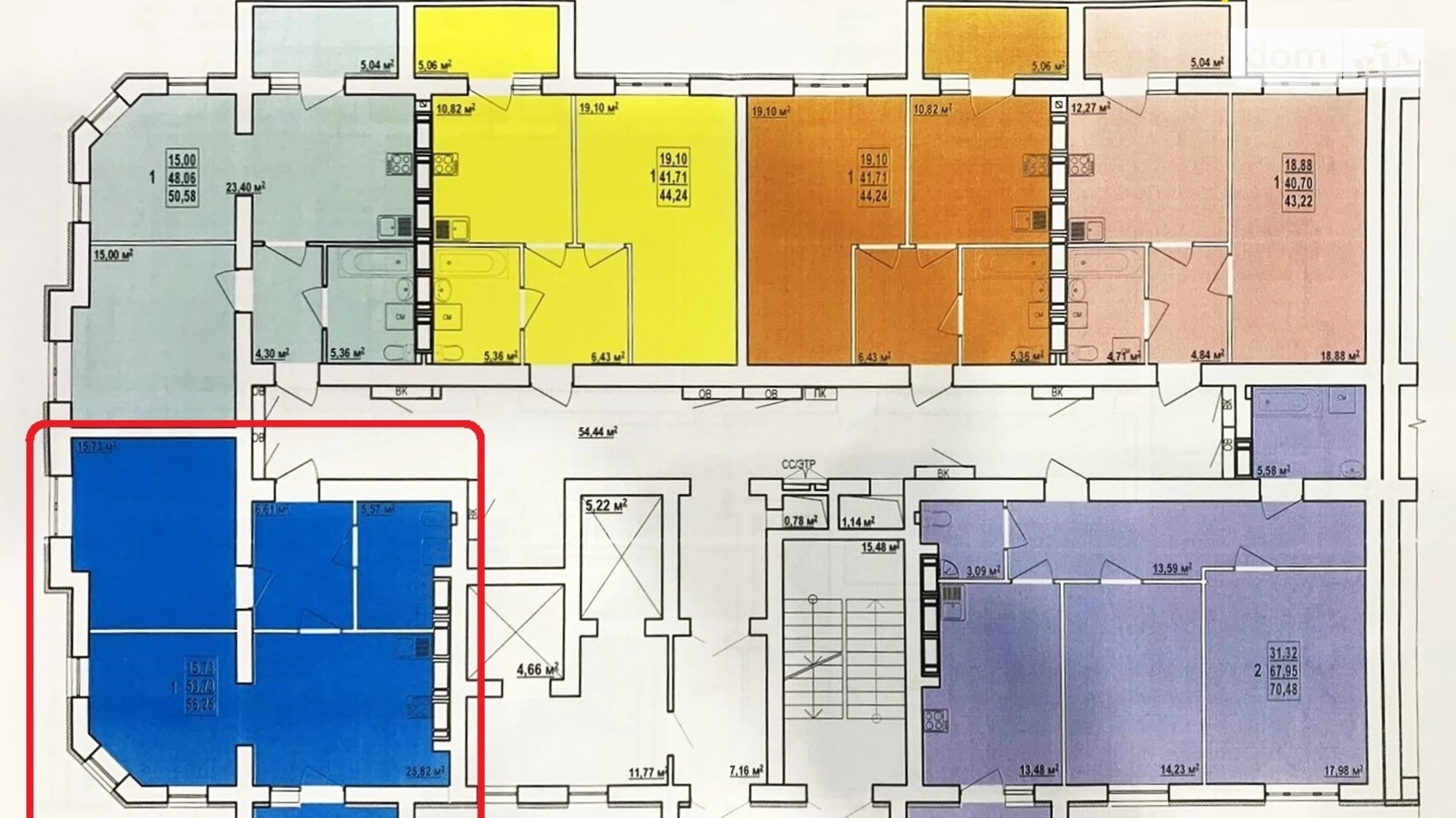 Продается 1-комнатная квартира 56 кв. м в Харькове, ул. Заливная - фото 3