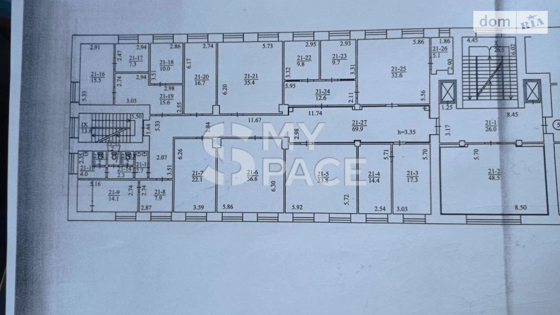 Сдается в аренду офис 398 кв. м в бизнес-центре, цена: 115000 грн - фото 2