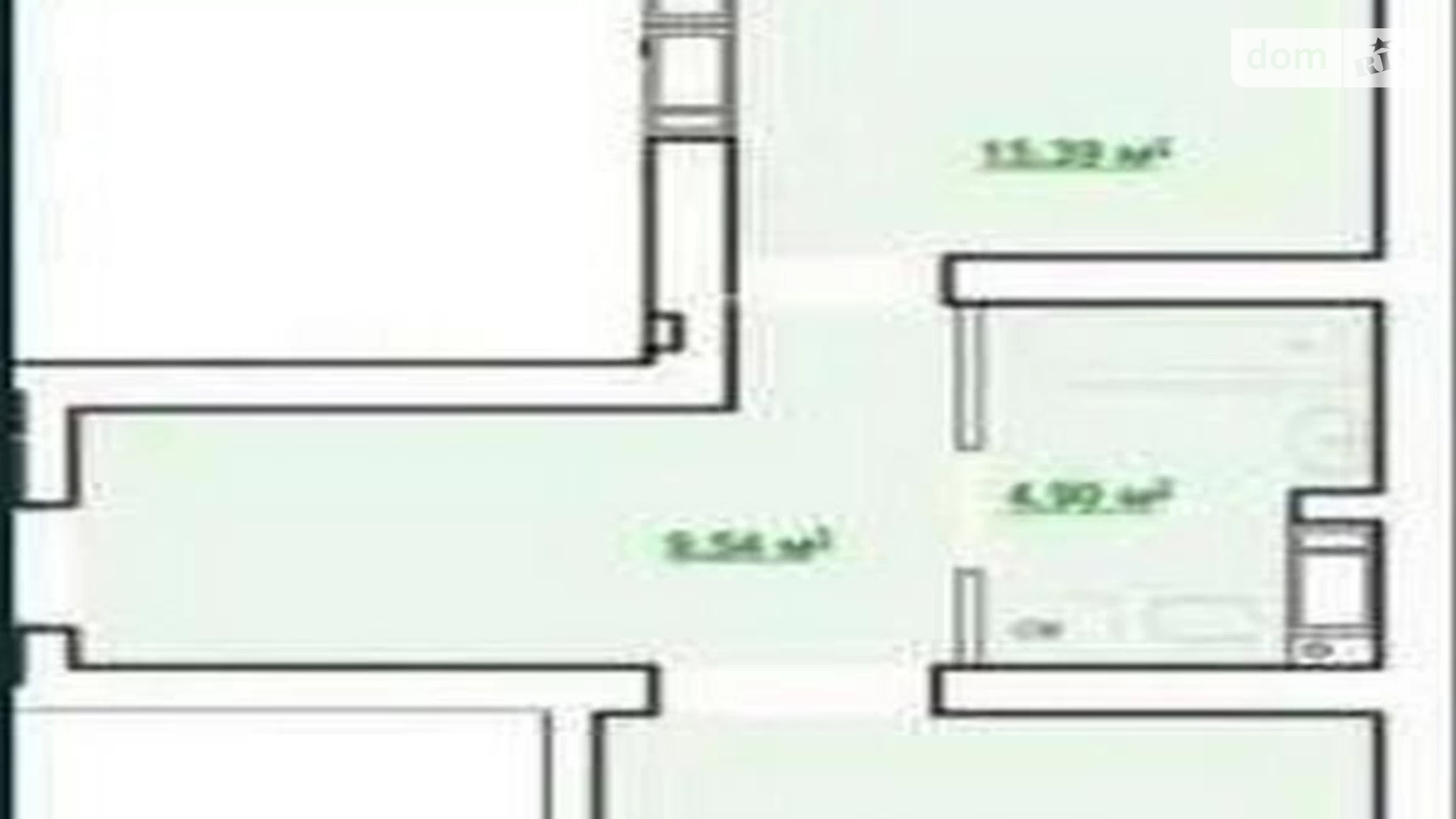 Продается 1-комнатная квартира 54.2 кв. м в Харькове, ул. Полтавский Шлях, 184А - фото 2