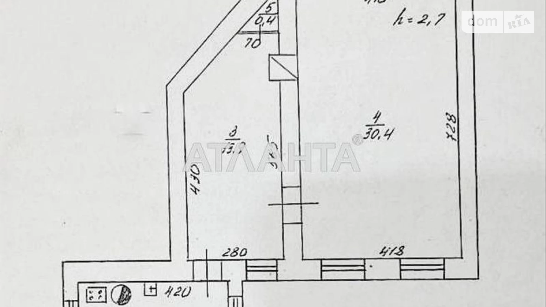 Продається 2-кімнатна квартира 57.6 кв. м у Одесі, вул. Колонтаївська - фото 3
