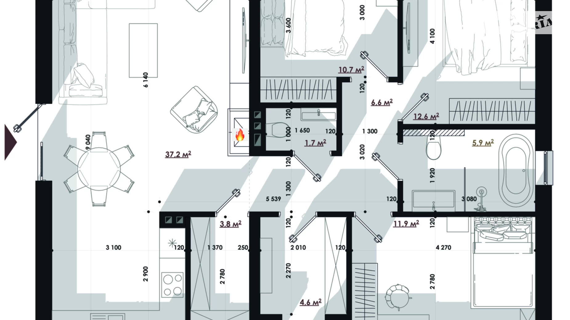 Продается одноэтажный дом 95 кв. м с беседкой, цена: 76000 $ - фото 4