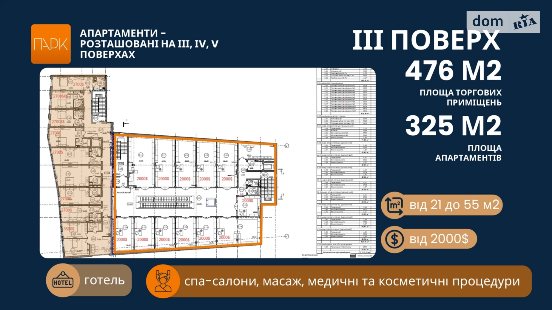 Продается помещения свободного назначения 686 кв. м в 5-этажном здании, цена: 40000 $ - фото 3