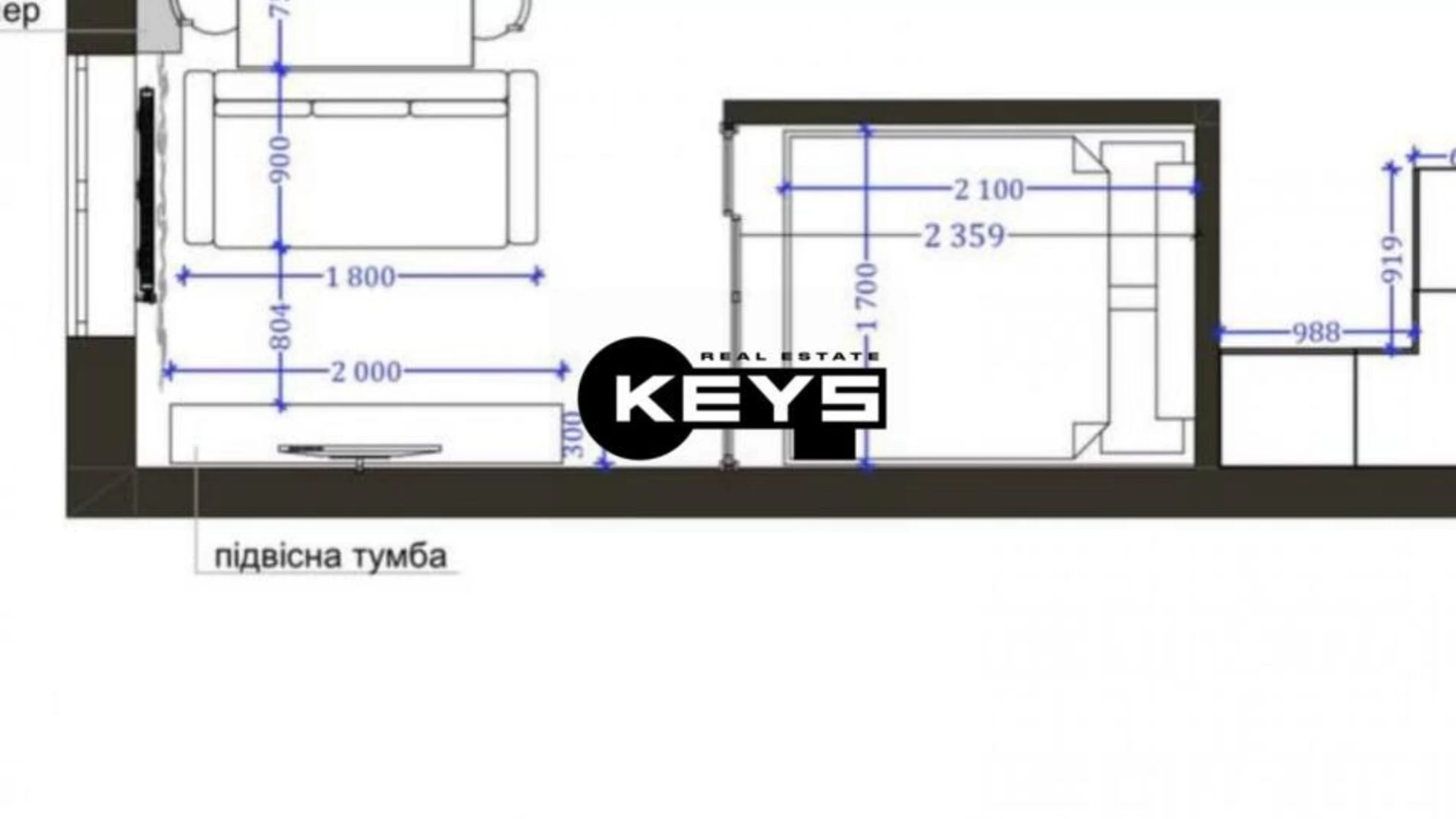 Продается 1-комнатная квартира 37 кв. м в Киеве, ул. Васильковская, 37Г - фото 2