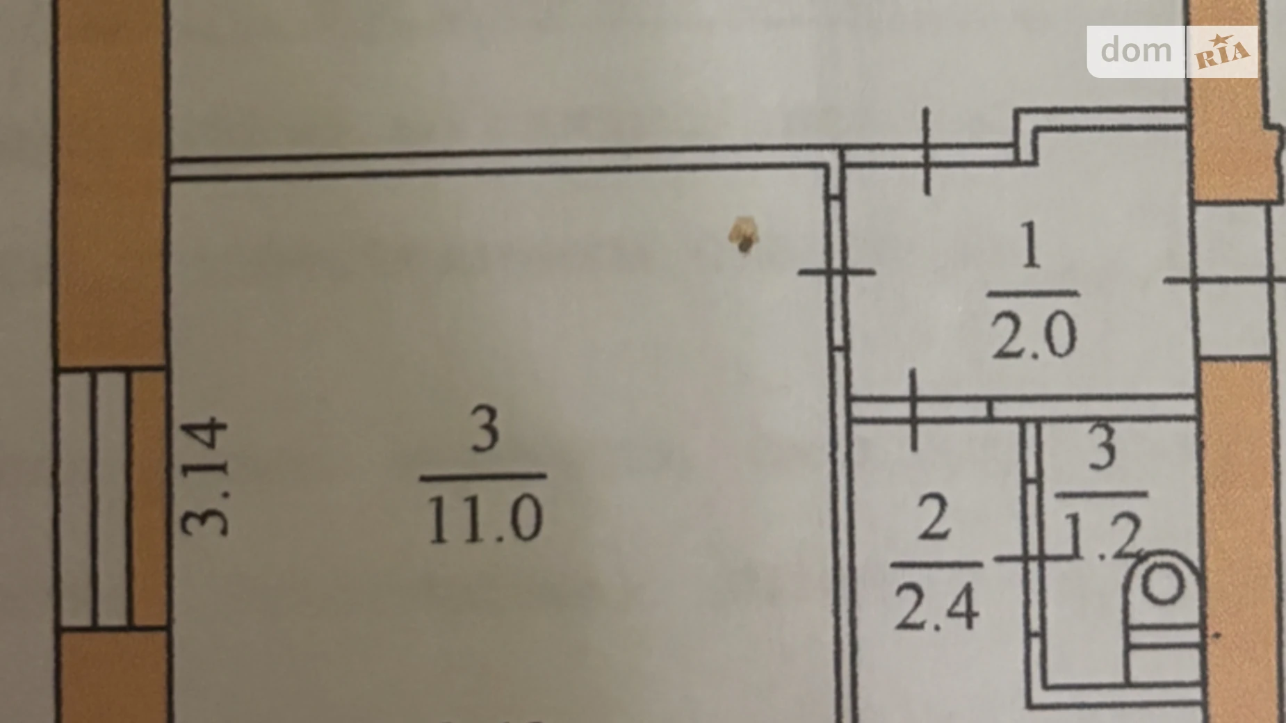 2-комнатная квартира 33.2 кв. м в Тернополе, цена: 37500 $ - фото 5