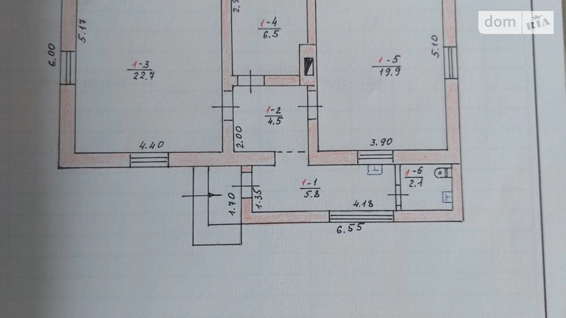 Продается одноэтажный дом 62 кв. м с террасой, цена: 69000 $ - фото 5