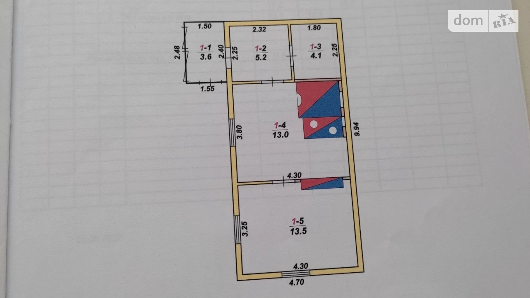 Продається одноповерховий будинок 39.4 кв. м з гаражем, цена: 9200 $ - фото 3