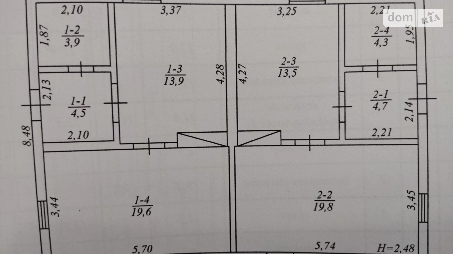 Продается одноэтажный дом 84.2 кв. м с гаражом, цена: 10000 $ - фото 5