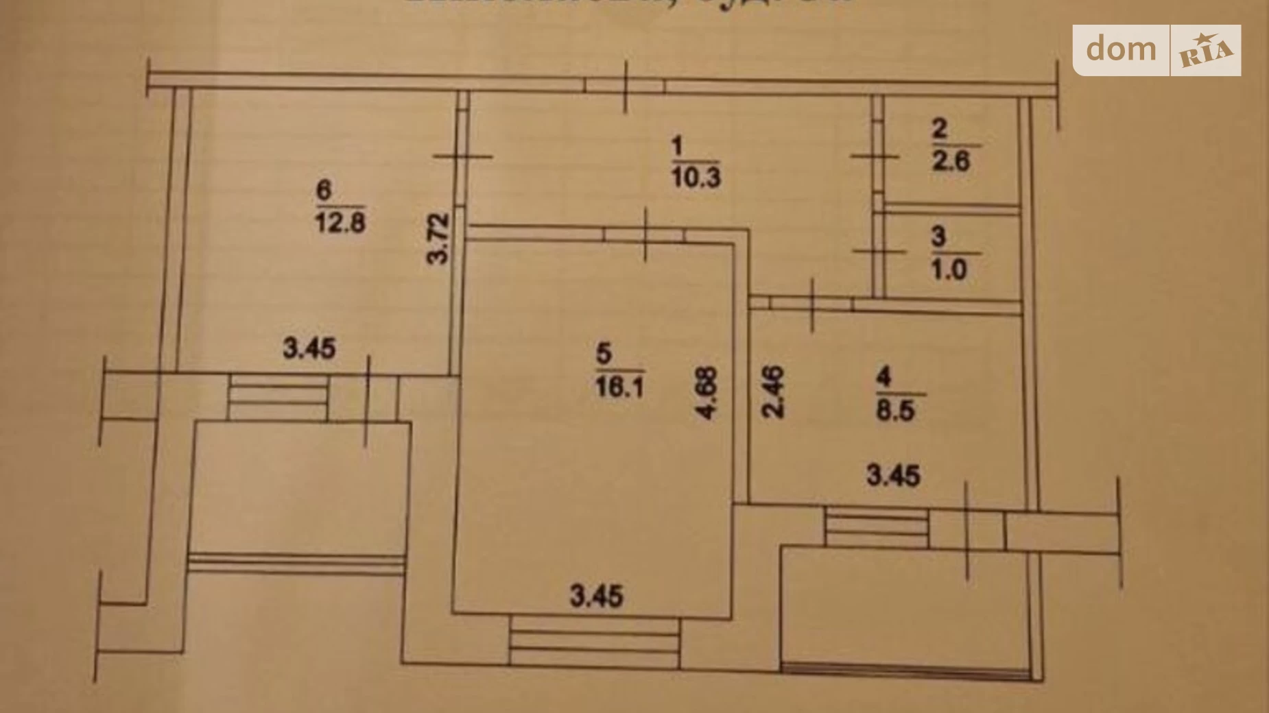 Продается 2-комнатная квартира 55.6 кв. м в Киеве, ул. Архитектора Николаева, 3А - фото 2