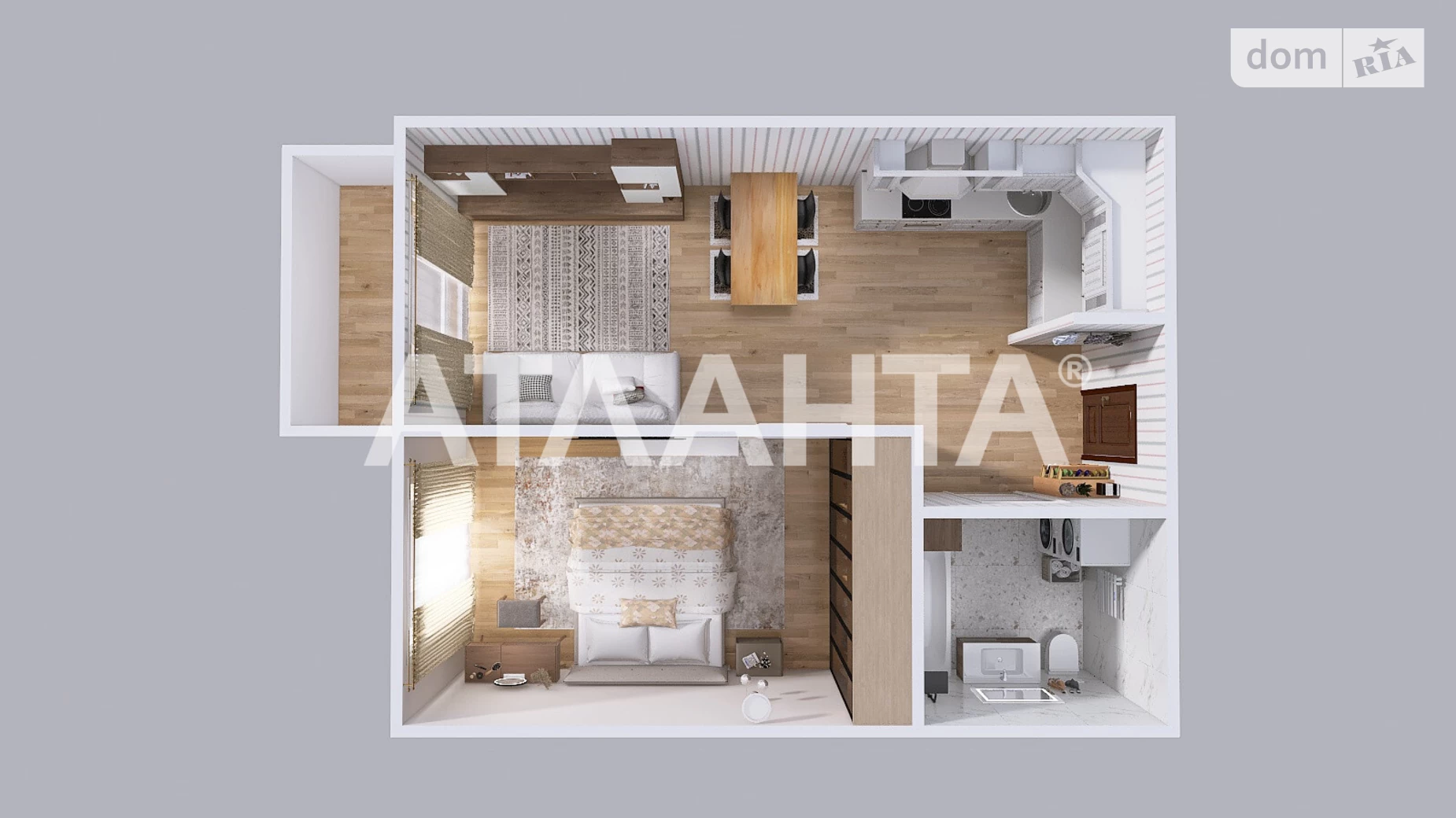 Продается 1-комнатная квартира 49.7 кв. м в Львове, ул. Рудненская - фото 4