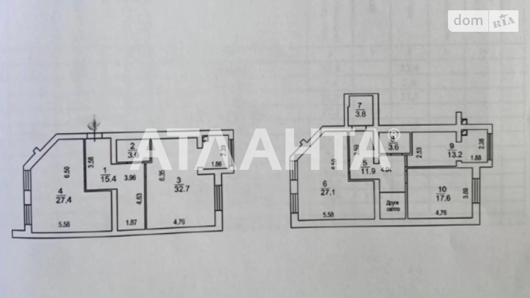 Продается 4-комнатная квартира 156 кв. м в Софиевской Борщаговке, ул. Отдыха, 1 - фото 3