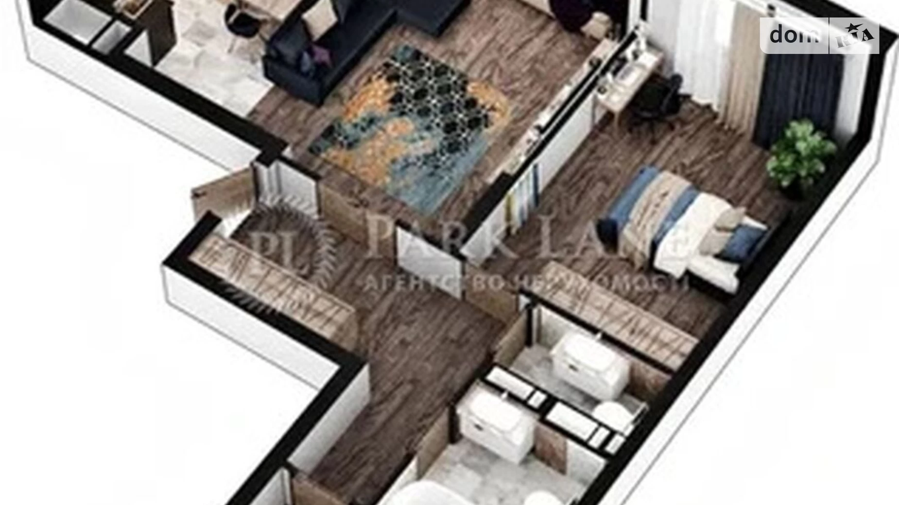 Продается 2-комнатная квартира 88 кв. м в Киеве, ул. Васильковская, 37 - фото 4