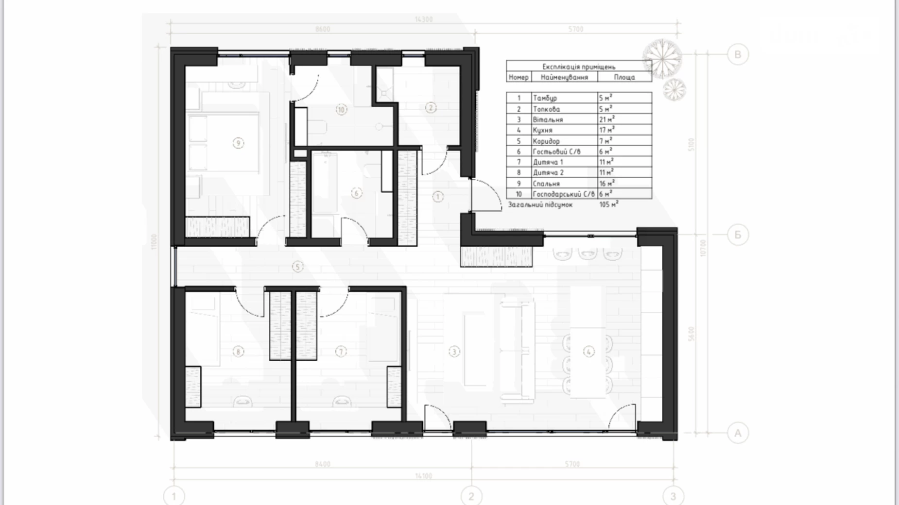 Продається одноповерховий будинок 105 кв. м з садом, цена: 173000 $ - фото 2