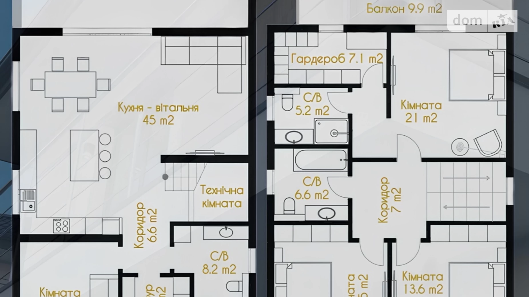 Продається будинок 2 поверховий 202 кв. м з балконом, цена: 230000 $ - фото 2
