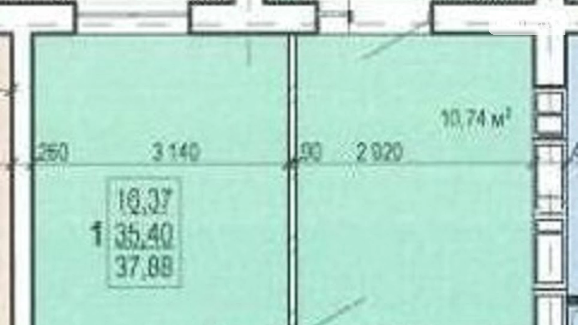 Продается 1-комнатная квартира 38 кв. м в Харькове, ул. Академика Барабашова, 14Б - фото 3