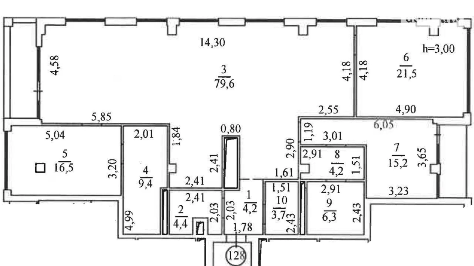 Продается 3-комнатная квартира 169.8 кв. м в Одессе, ул. Софиевская, 1А - фото 5