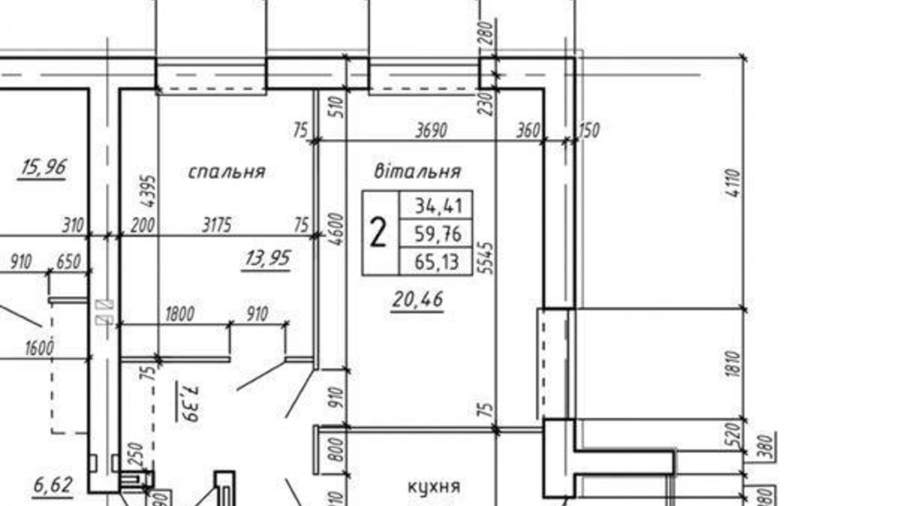 Продається 2-кімнатна квартира 65 кв. м у Байківці, пров. Дубовецький - фото 3