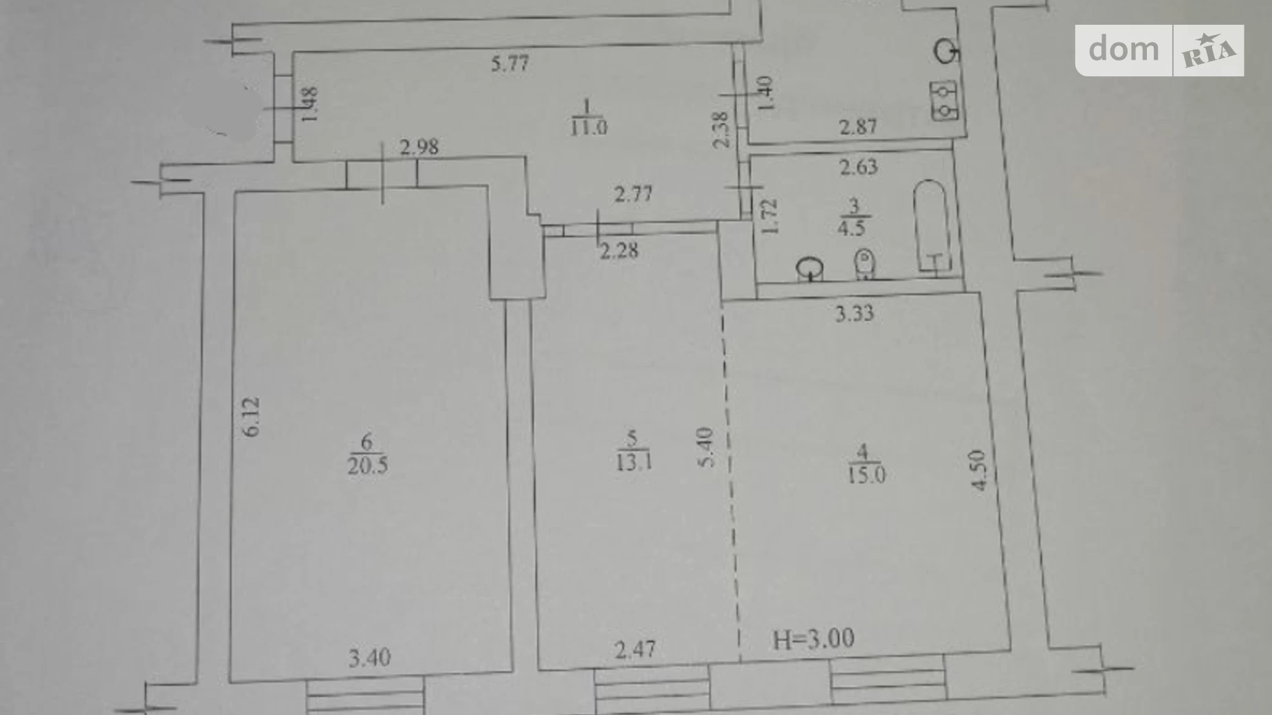 Продается 3-комнатная квартира 76 кв. м в Харькове, ул. Данилевского, 32Б - фото 3