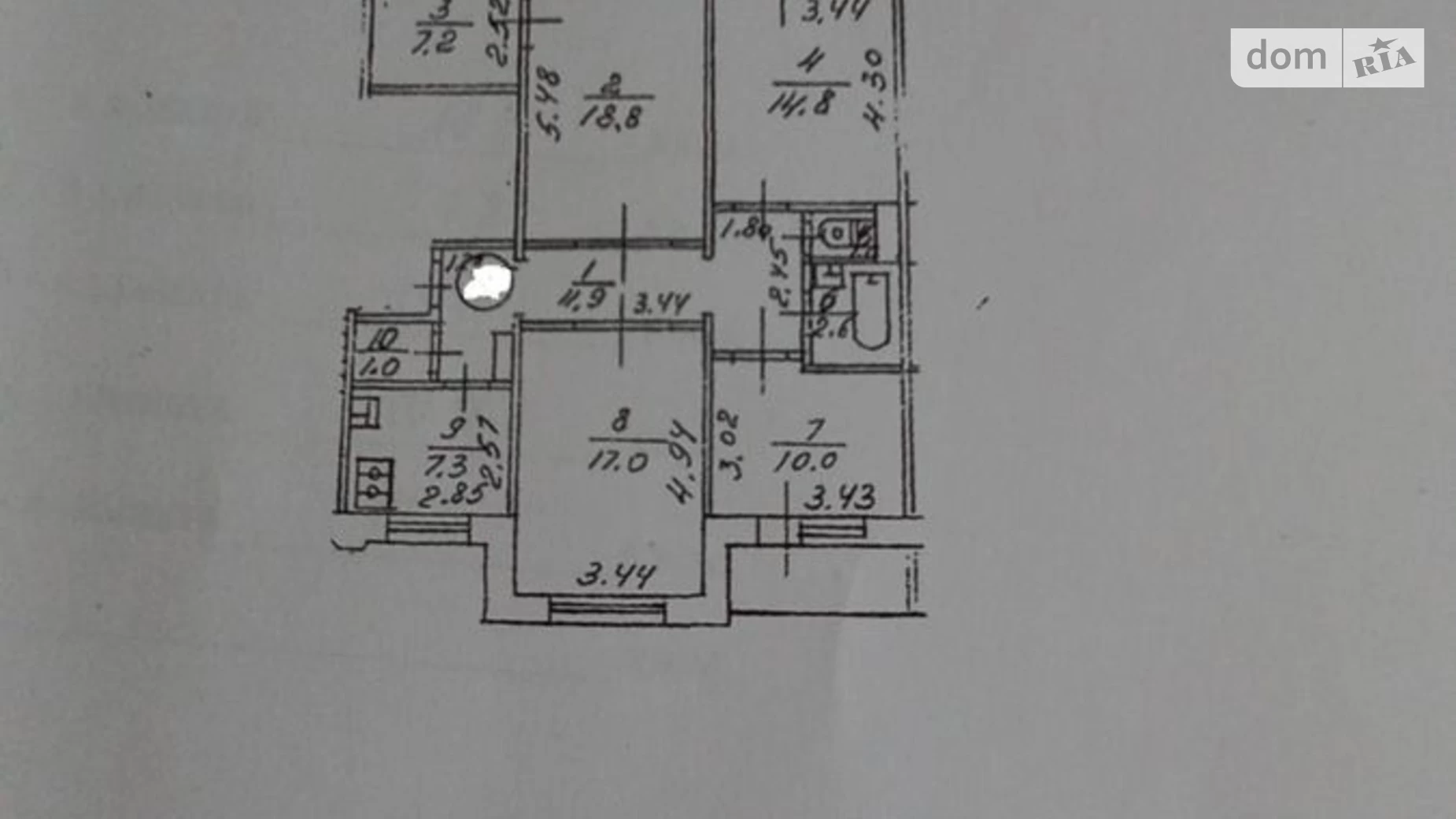 Продається 5-кімнатна квартира 97.2 кв. м у Києві, просп. Володимира Івасюка, 54Б - фото 3