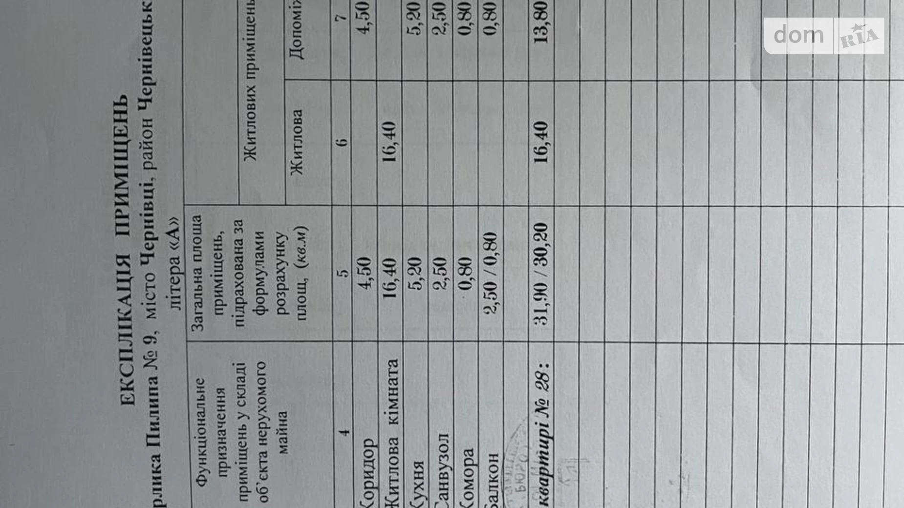 Продается 1-комнатная квартира 30.2 кв. м в Черновцах, ул. Филиппа Орлика, 9 - фото 5