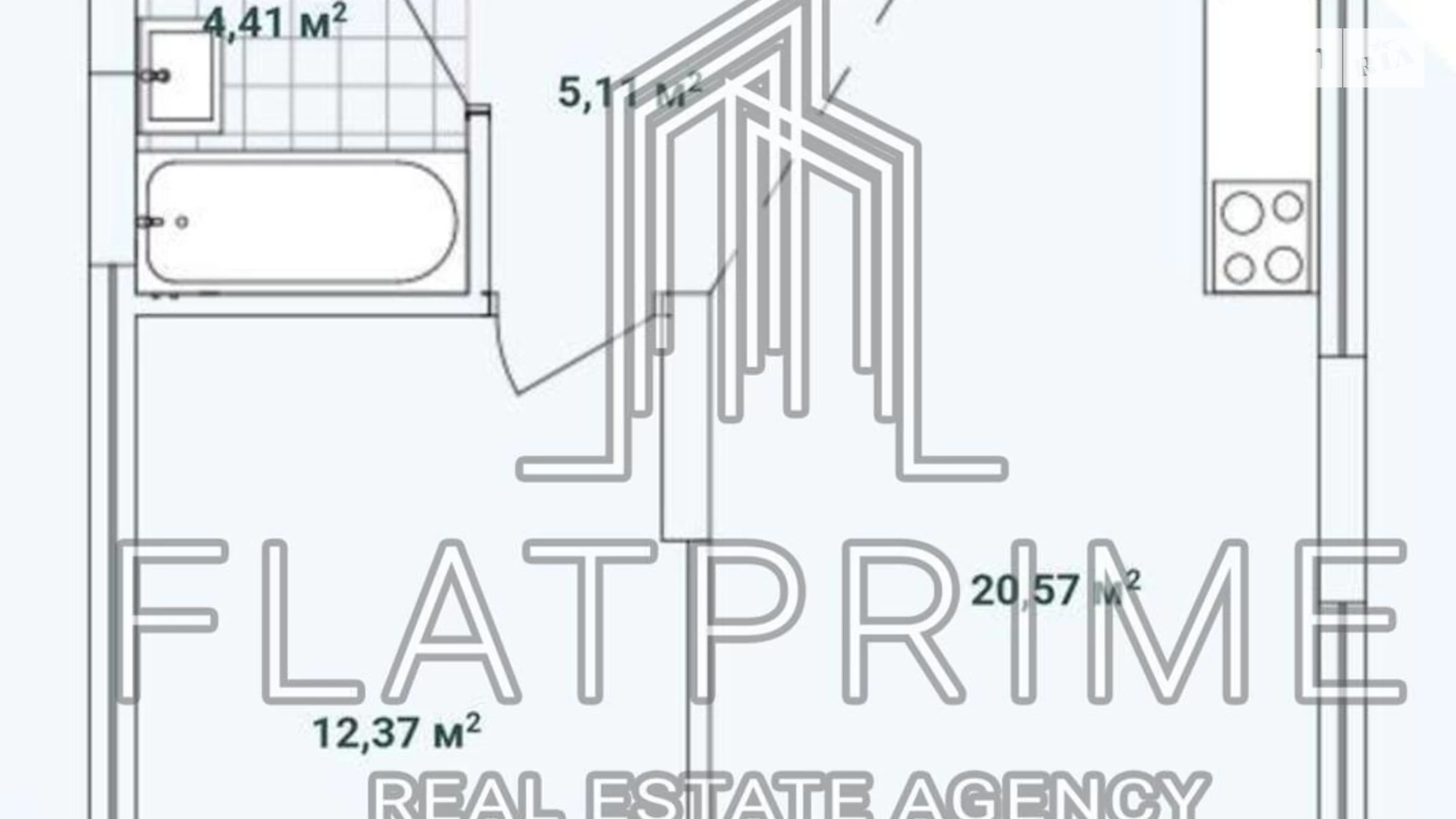 Продается 1-комнатная квартира 43 кв. м в Киеве, ул. Всеволода Змиенко, 19 - фото 5