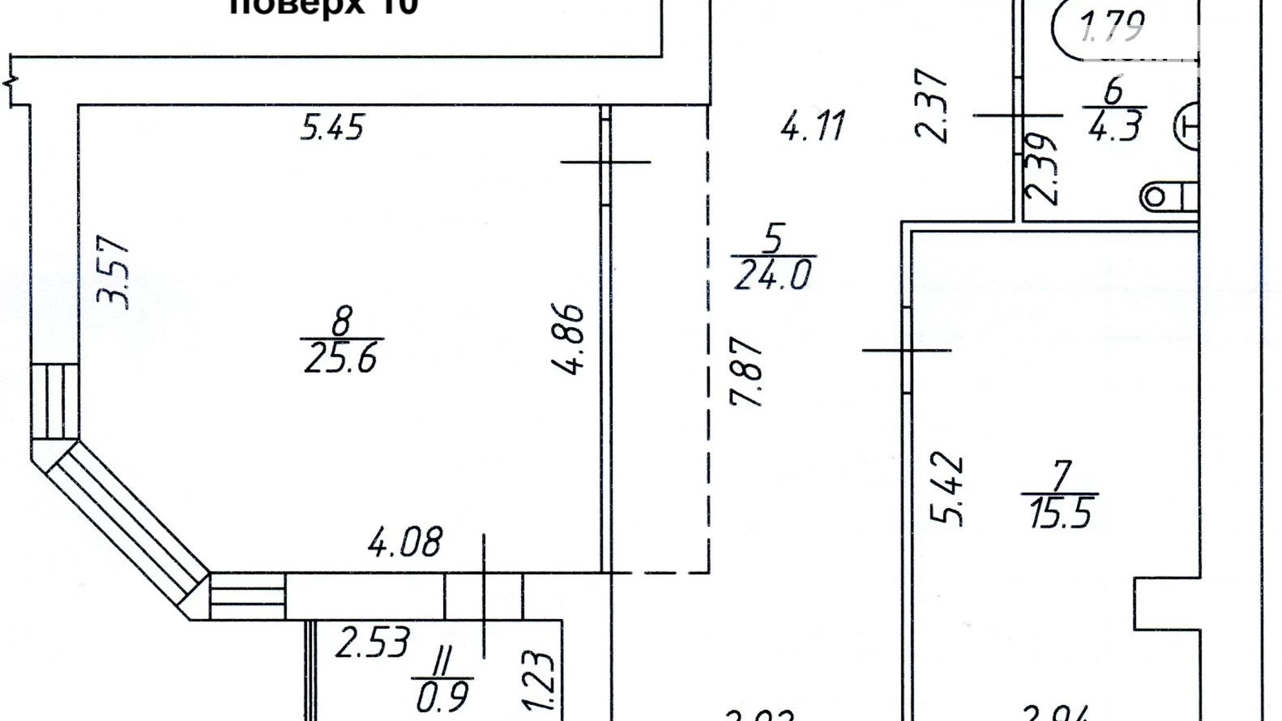 Продается 3-комнатная квартира 140.6 кв. м в Чернигове, ул. Жабинского, 2В - фото 4