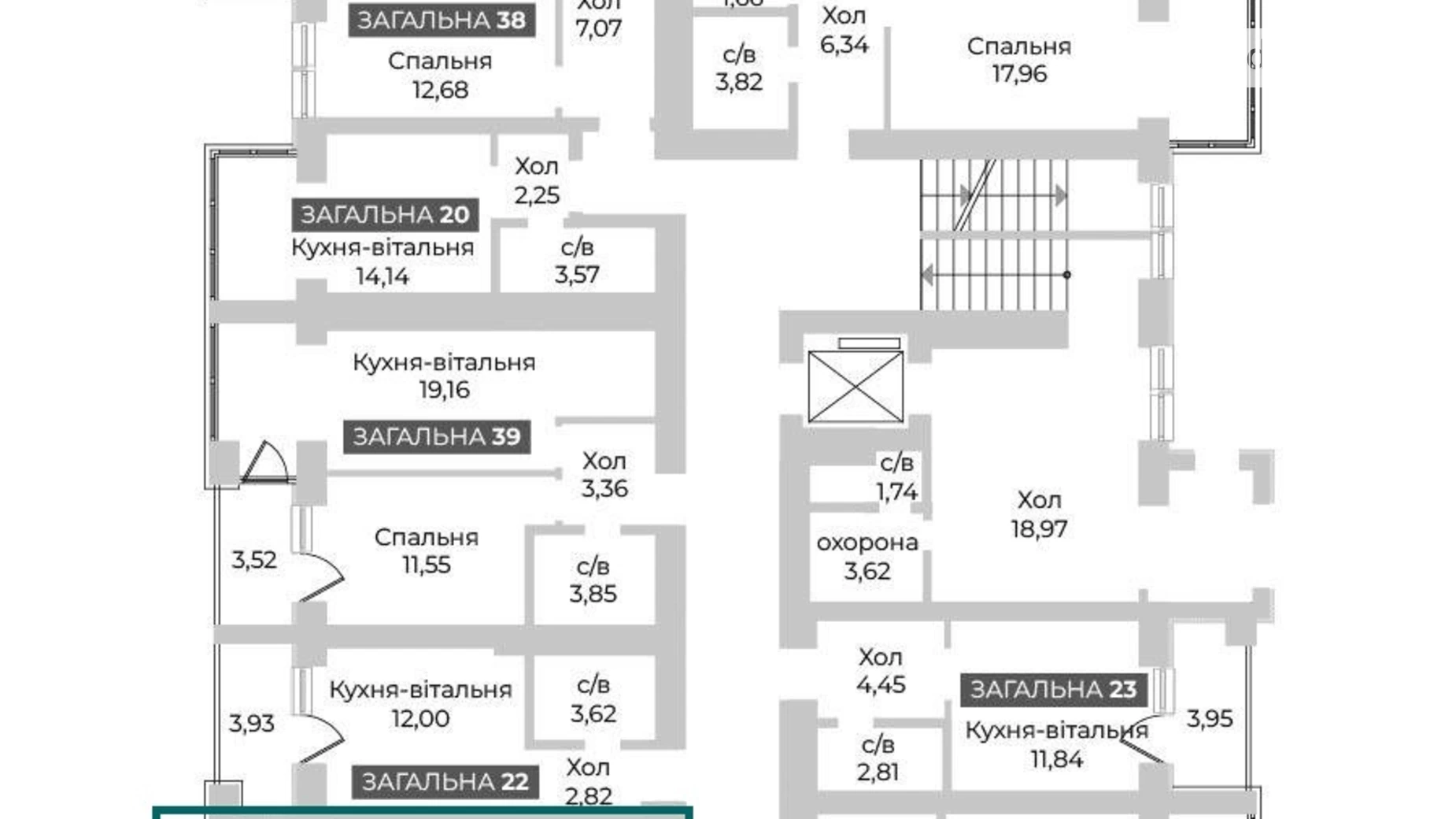Продается 1-комнатная квартира 38.98 кв. м в, цена: 35892 $ - фото 5