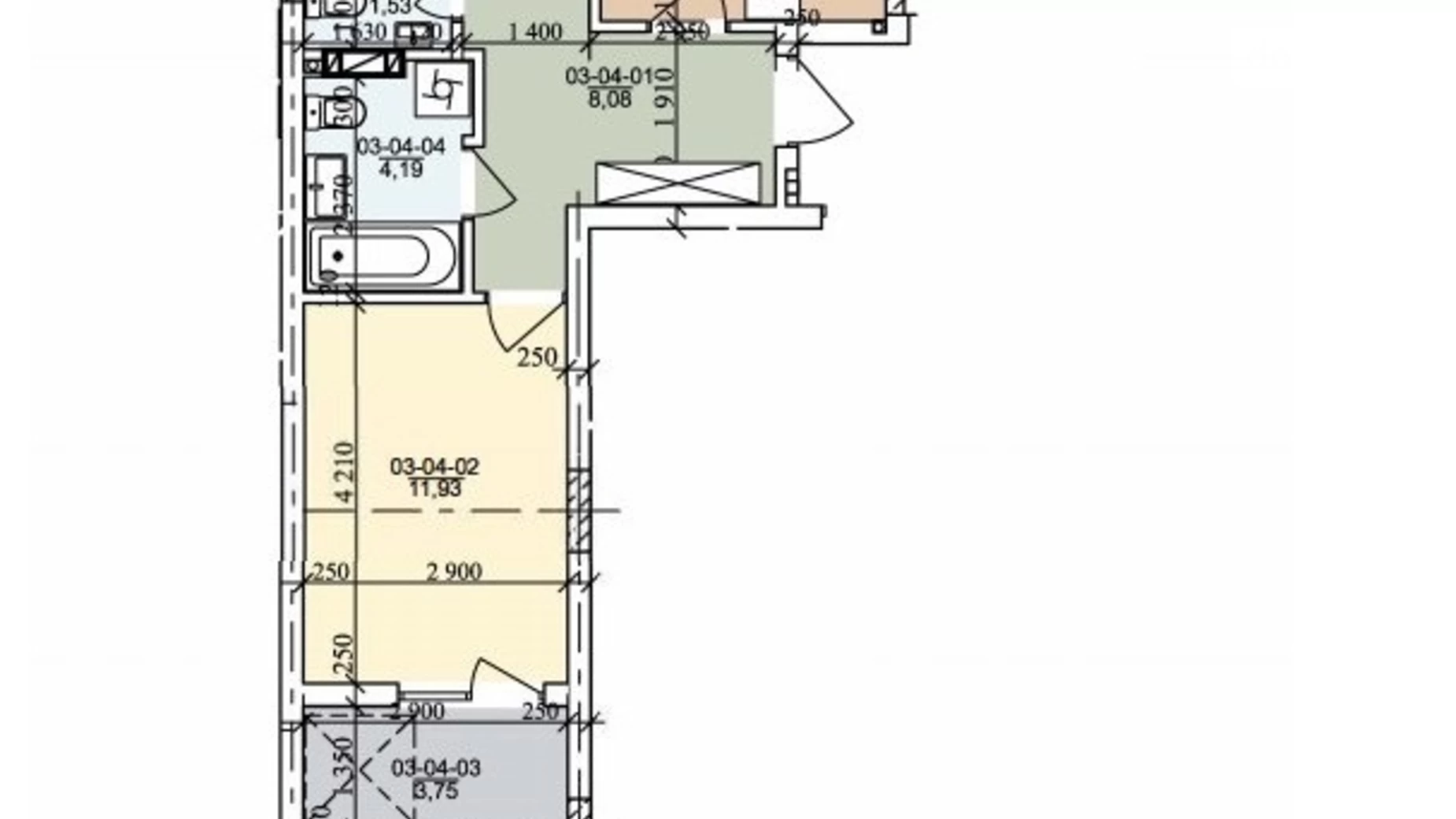 Продається 2-кімнатна квартира 67 кв. м у Сокільниках, вул. Трускавецька, 117 - фото 4