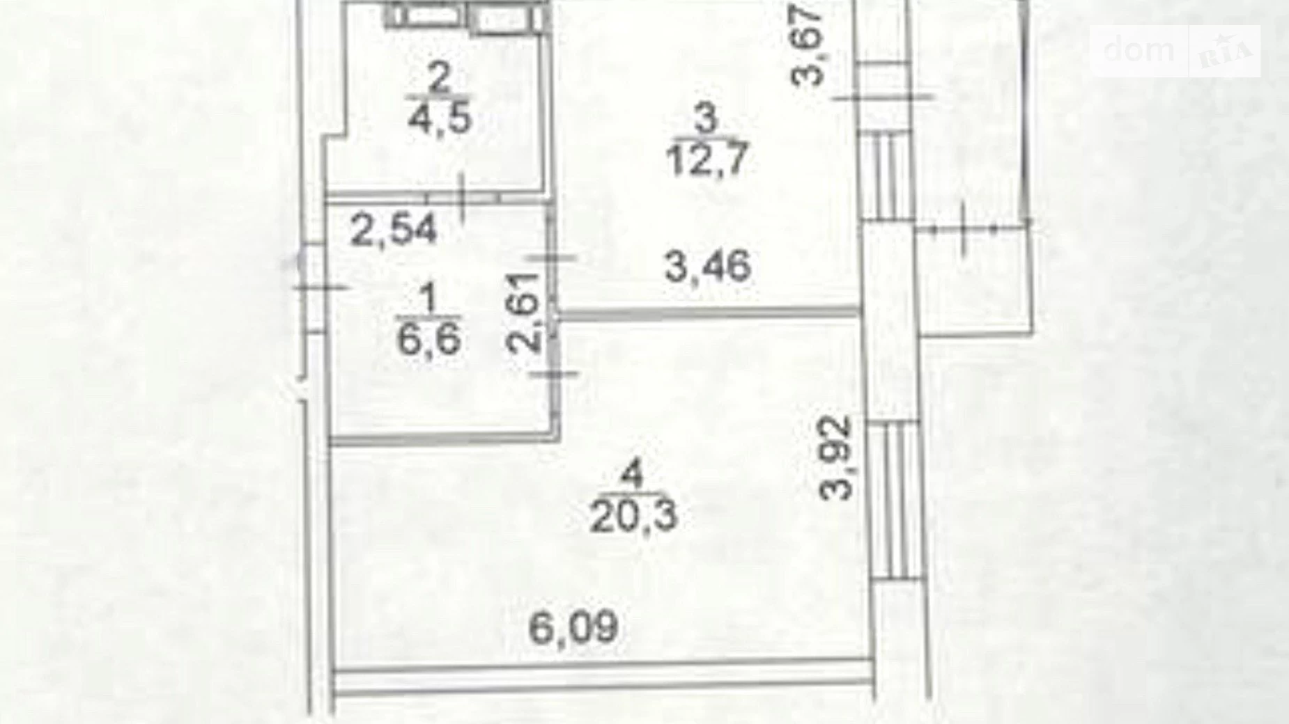 Продается 1-комнатная квартира 47.4 кв. м в Киеве, ул. Новомостицкая, 15 - фото 3