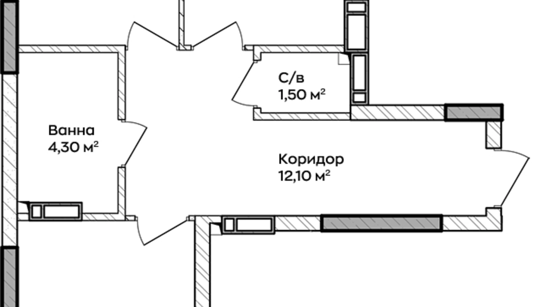 Продается 2-комнатная квартира 60 кв. м в Ирпене, ул. Университетская(Карла Маркса) - фото 3
