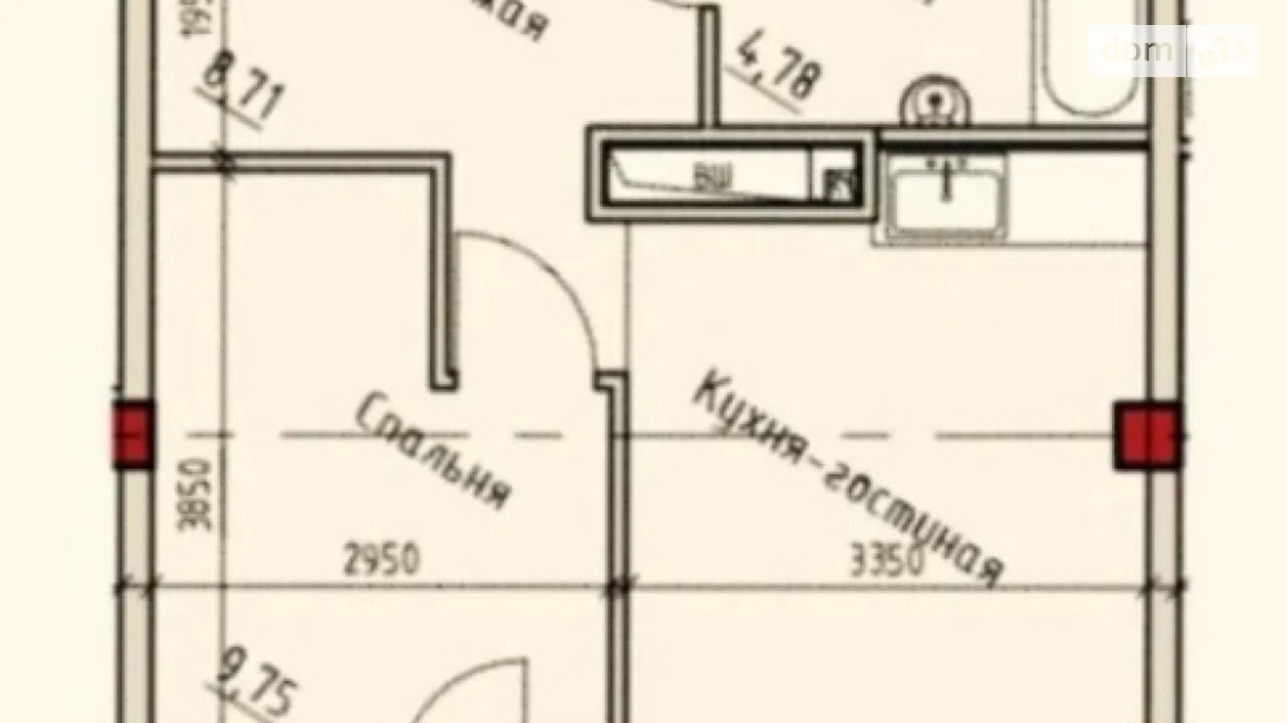 Продается 1-комнатная квартира 43 кв. м в Одессе, ул. Софиевская - фото 2