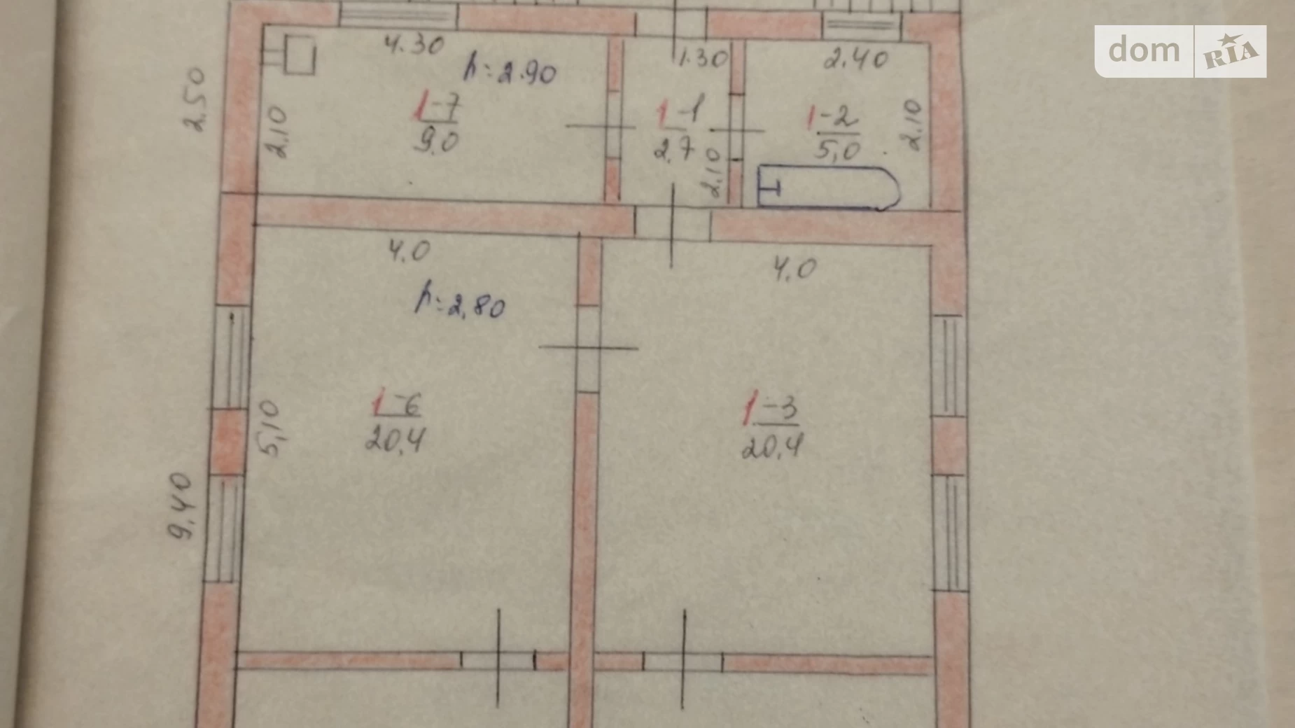 Продается дом на 2 этажа 83 кв. м с гаражом, цена: 45000 $ - фото 2