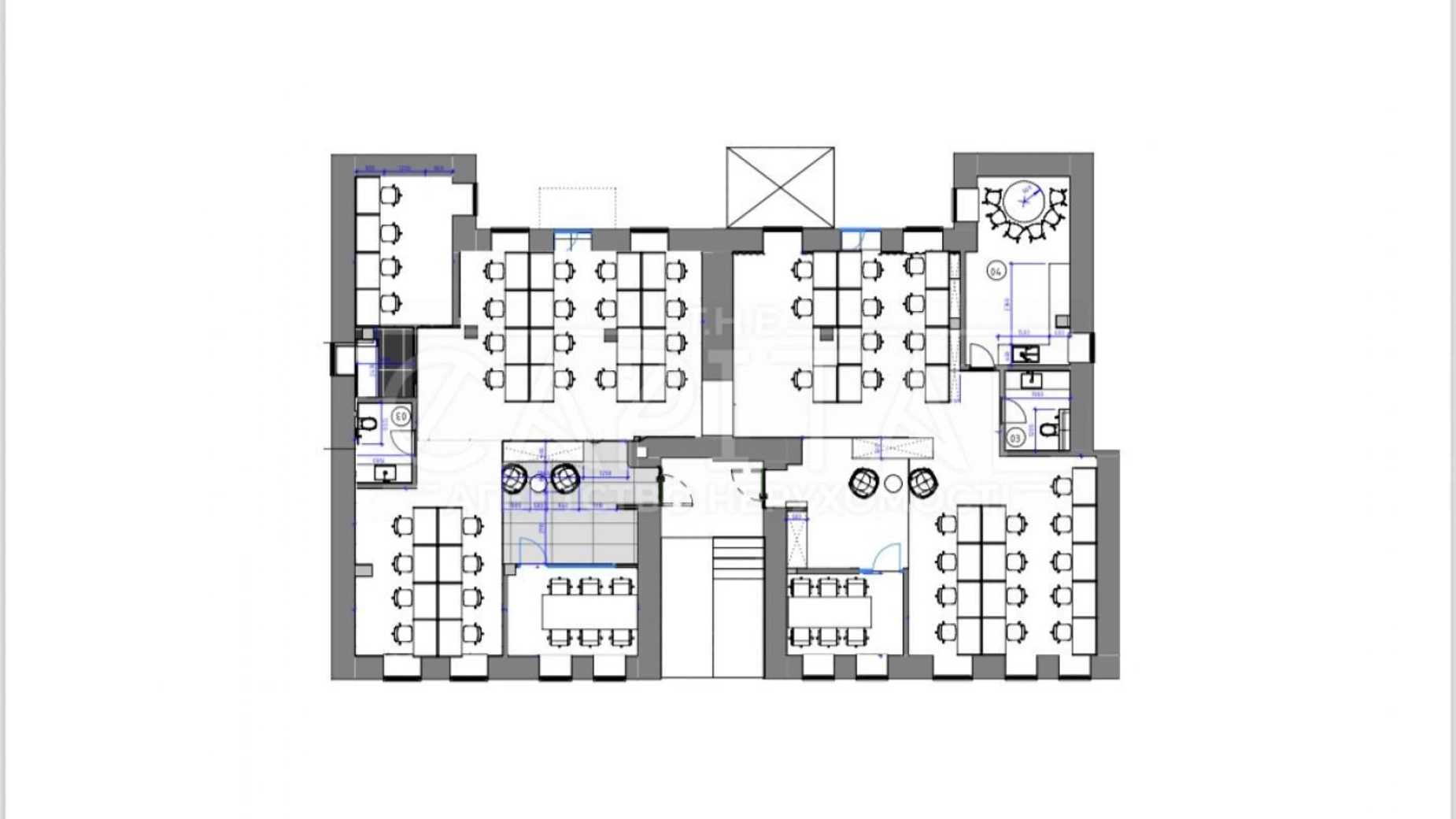 Сдается в аренду офис 450 кв. м в бизнес-центре, цена: 22000 $ - фото 2