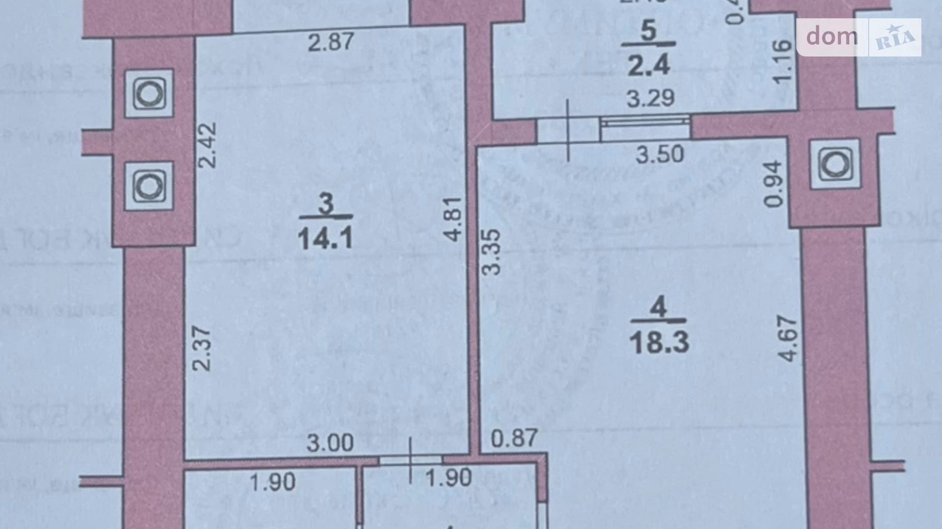 Продается 1-комнатная квартира 44 кв. м в Хмельницком, ул. Лесогриневецкая, 34Б - фото 2
