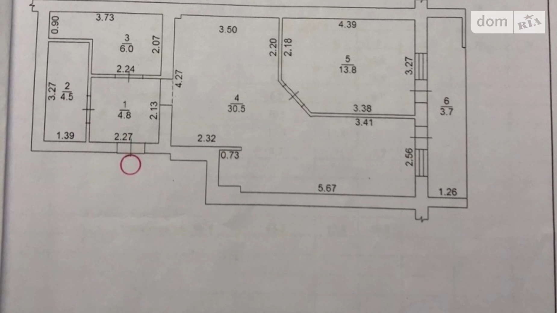 Продается 1-комнатная квартира 63.3 кв. м в Ужгороде, ул. Котляревского - фото 3