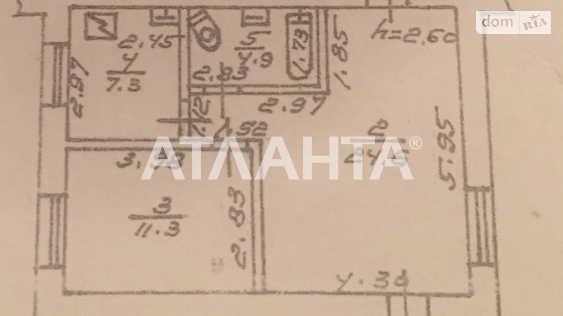 Продається 2-кімнатна квартира 57 кв. м у Одесі, вул. Леваневського, 7 - фото 4
