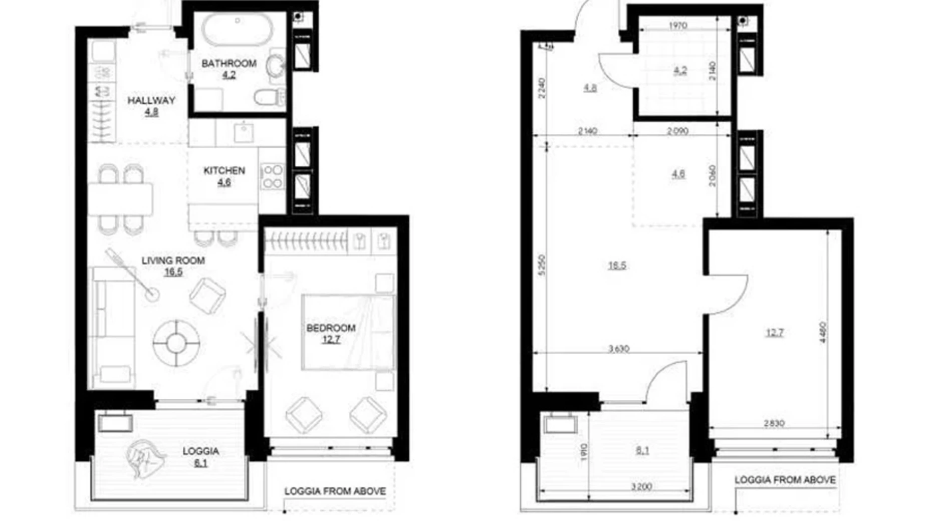 Продається 1-кімнатна квартира 46 кв. м у Києві, вул. Драгоманова, 31А - фото 2