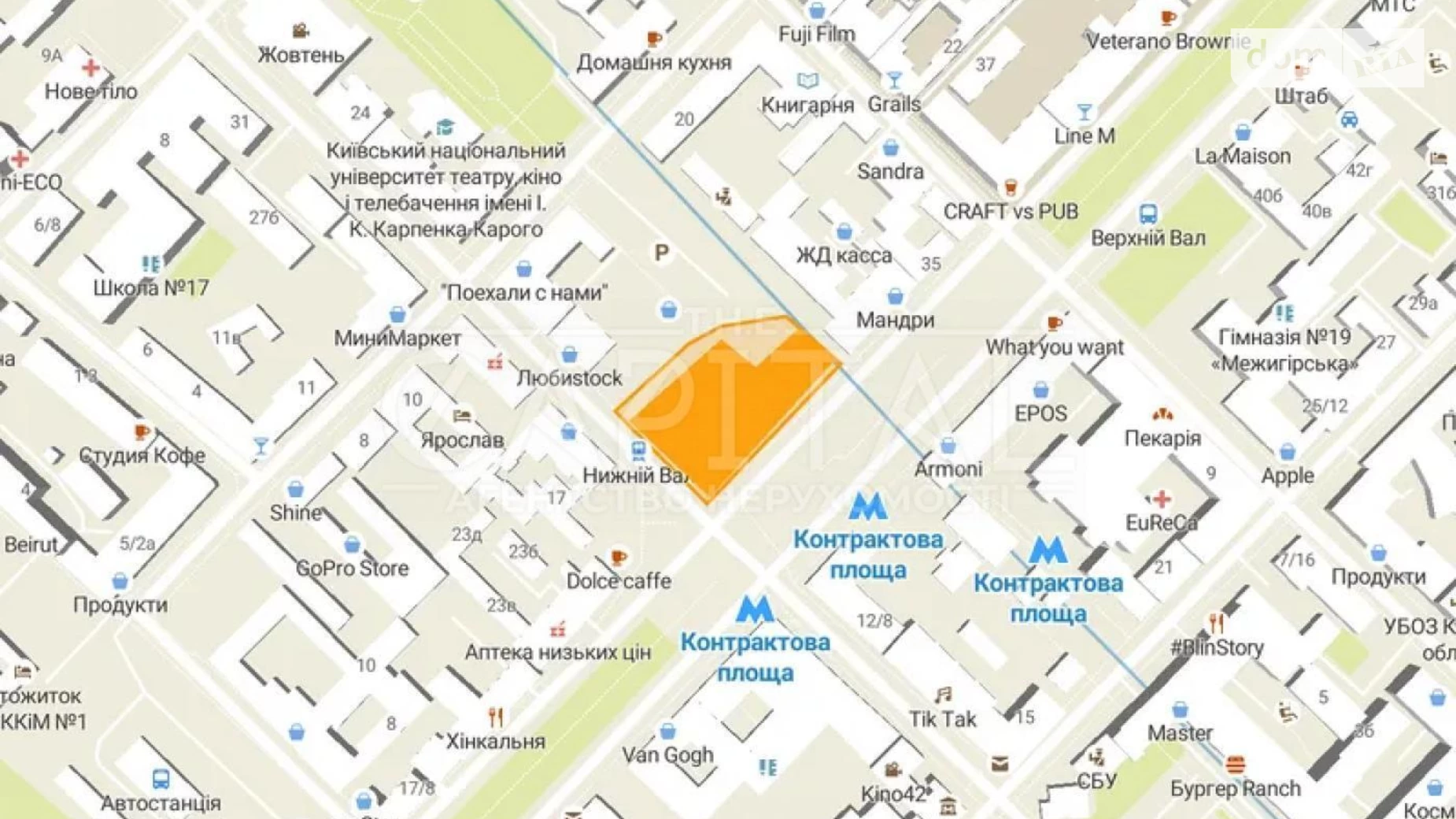 Продается 1-комнатная квартира 51.1 кв. м в Киеве, ул. Нижний Вал, 27-29 - фото 5