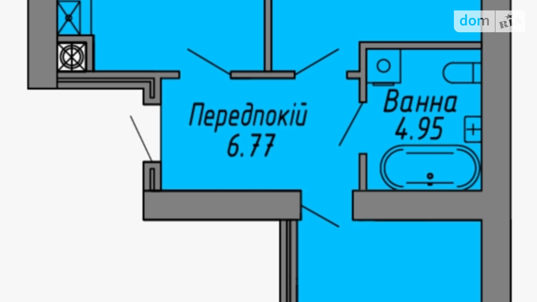 Продається 2-кімнатна квартира 62.2 кв. м у Івано-Франківську, вул. Бандери Степана - фото 2