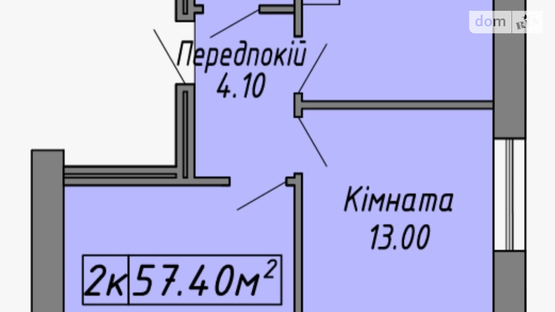 Продається 2-кімнатна квартира 57.4 кв. м у Івано-Франківську, вул. Бандери Степана - фото 3