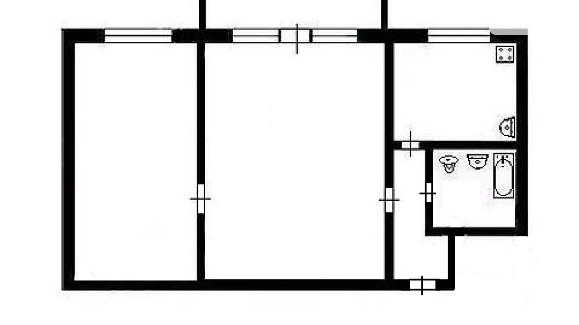 Продается 2-комнатная квартира 42 кв. м в Одессе, цена: 40000 $ - фото 2