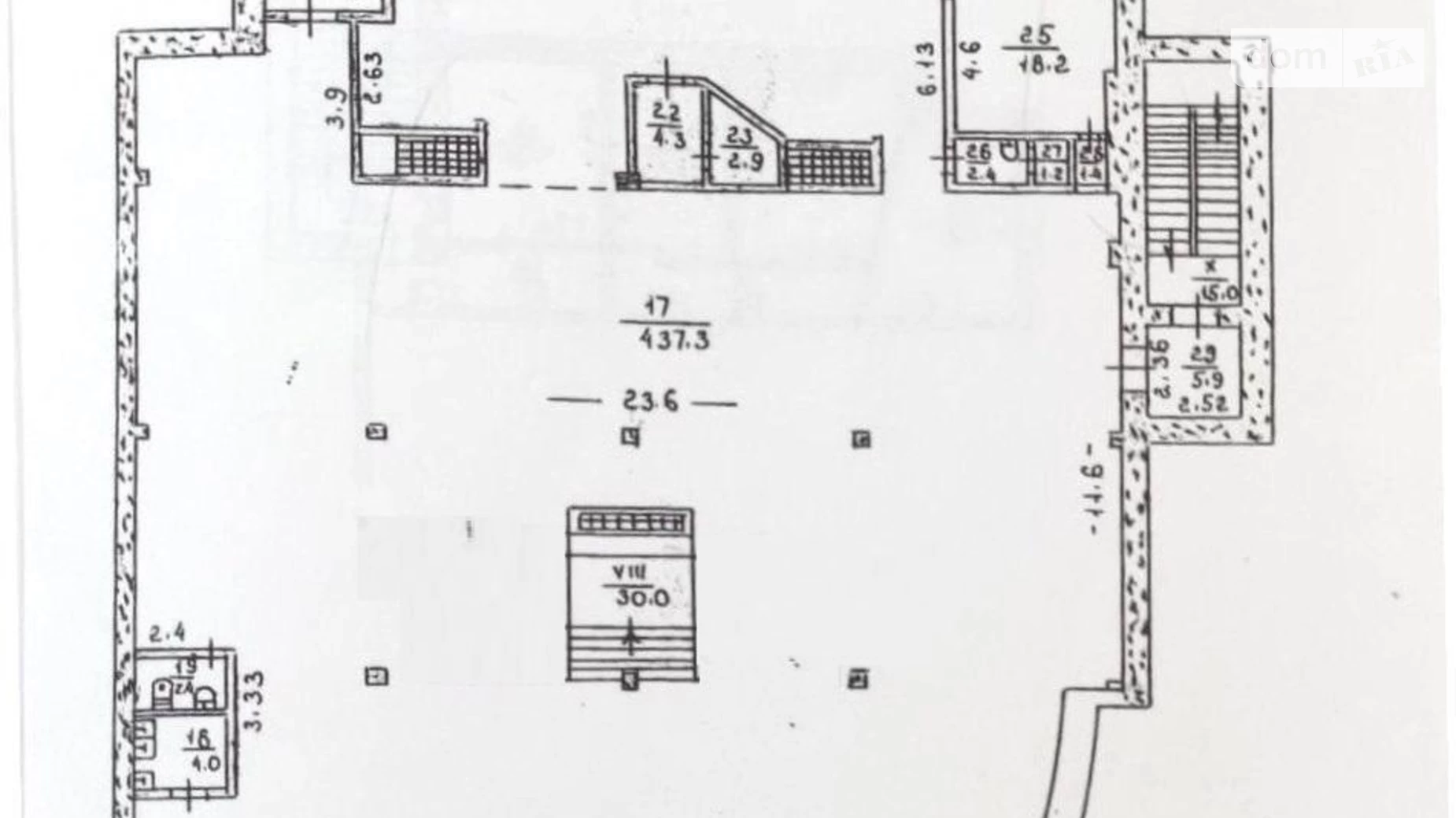 Сдается в аренду помещения свободного назначения 2106 кв. м в 3-этажном здании, цена: 631800 грн - фото 5