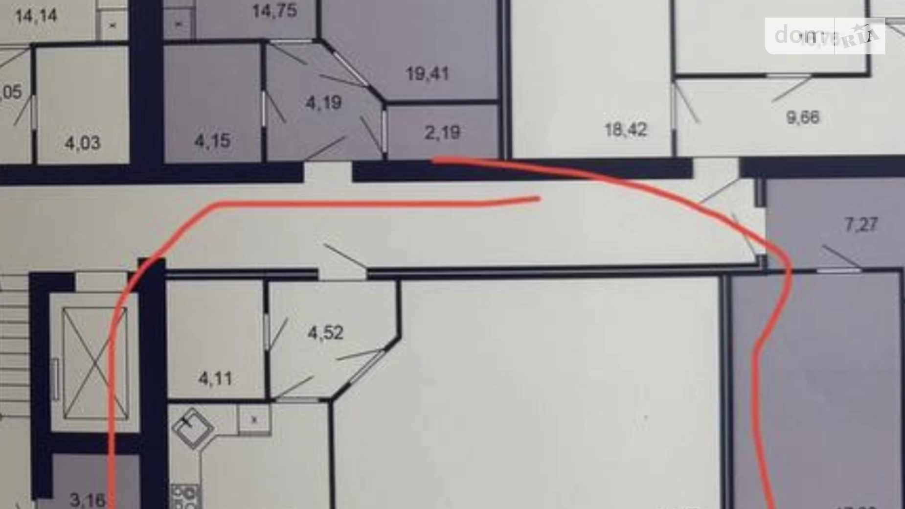 Продается 2-комнатная квартира 59 кв. м в Винницких Хуторах, Немировское шоссе - фото 5