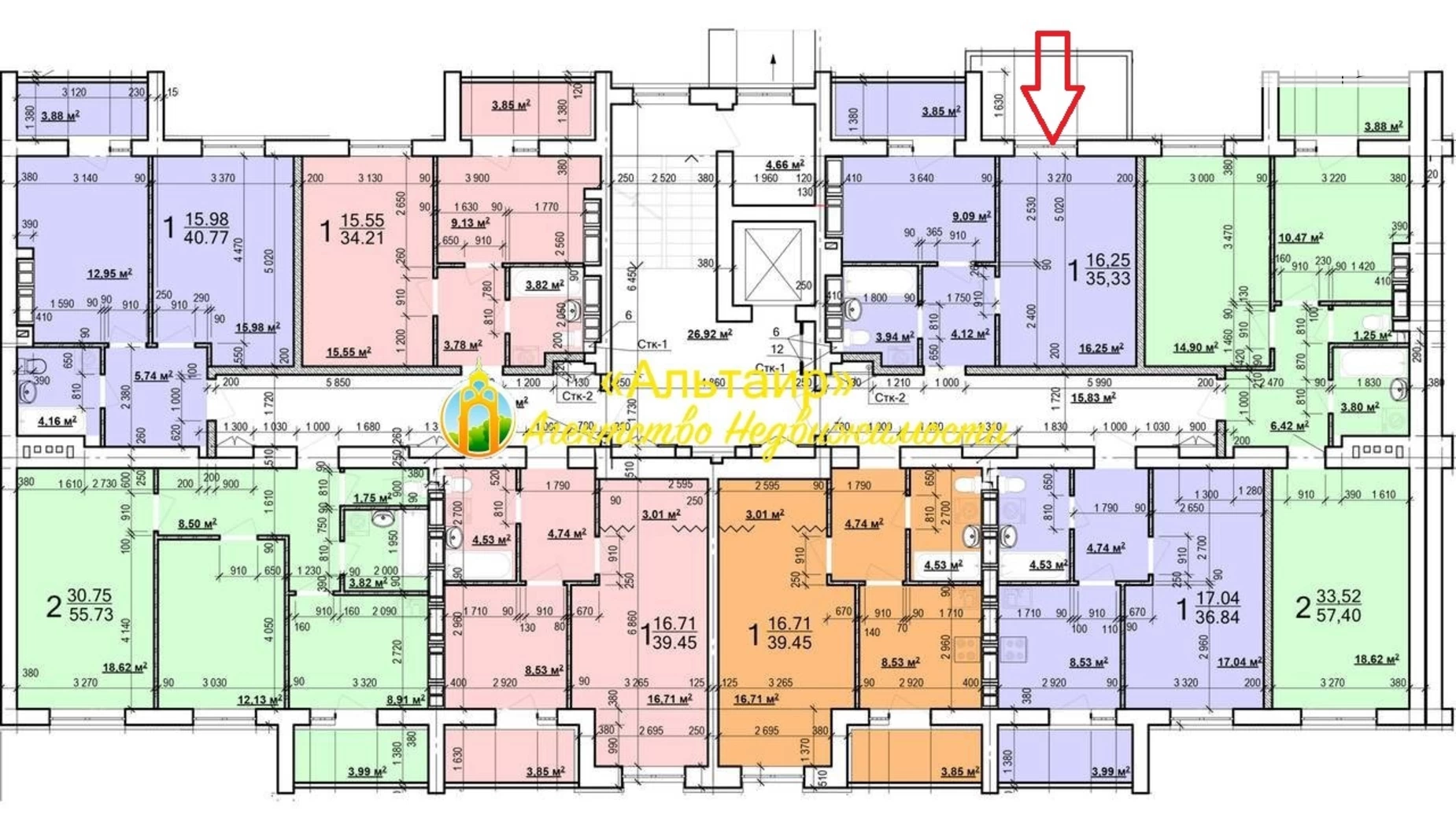 Продается 1-комнатная квартира 35 кв. м в Харькове, ул. Мира, 47 - фото 2