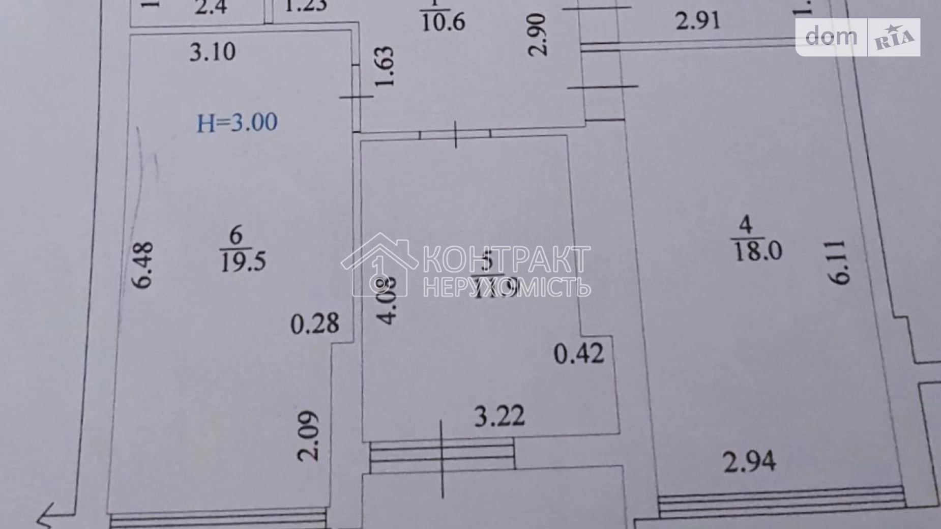 Продается 2-комнатная квартира 70 кв. м в Харькове, ул. Клочковская, 46 - фото 4