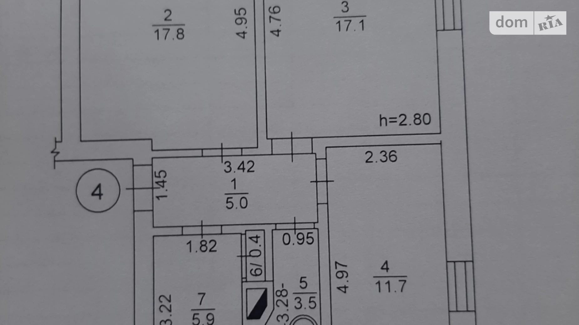 Продается 3-комнатная квартира 65 кв. м в Миргороде, ул. Александра Оксанченко(Богачанская), 54 - фото 5
