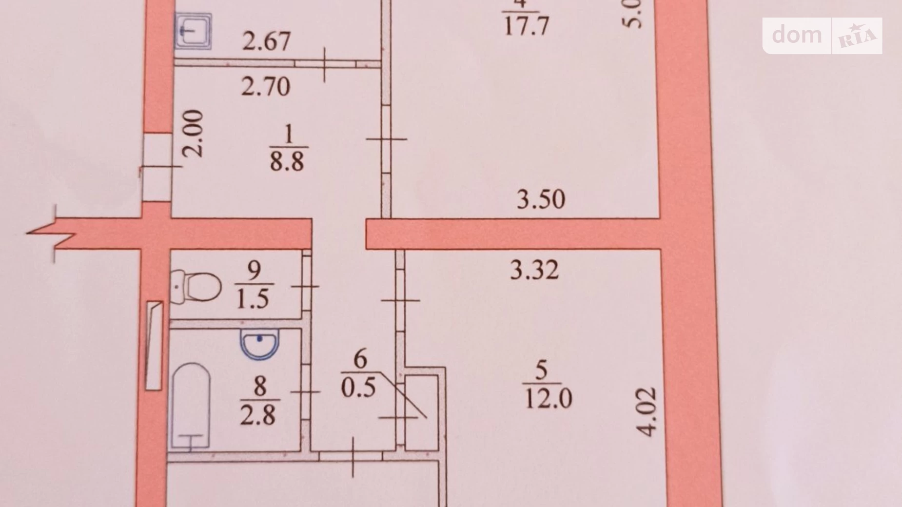 Продається 3-кімнатна квартира 65 кв. м у Балаклії - фото 5