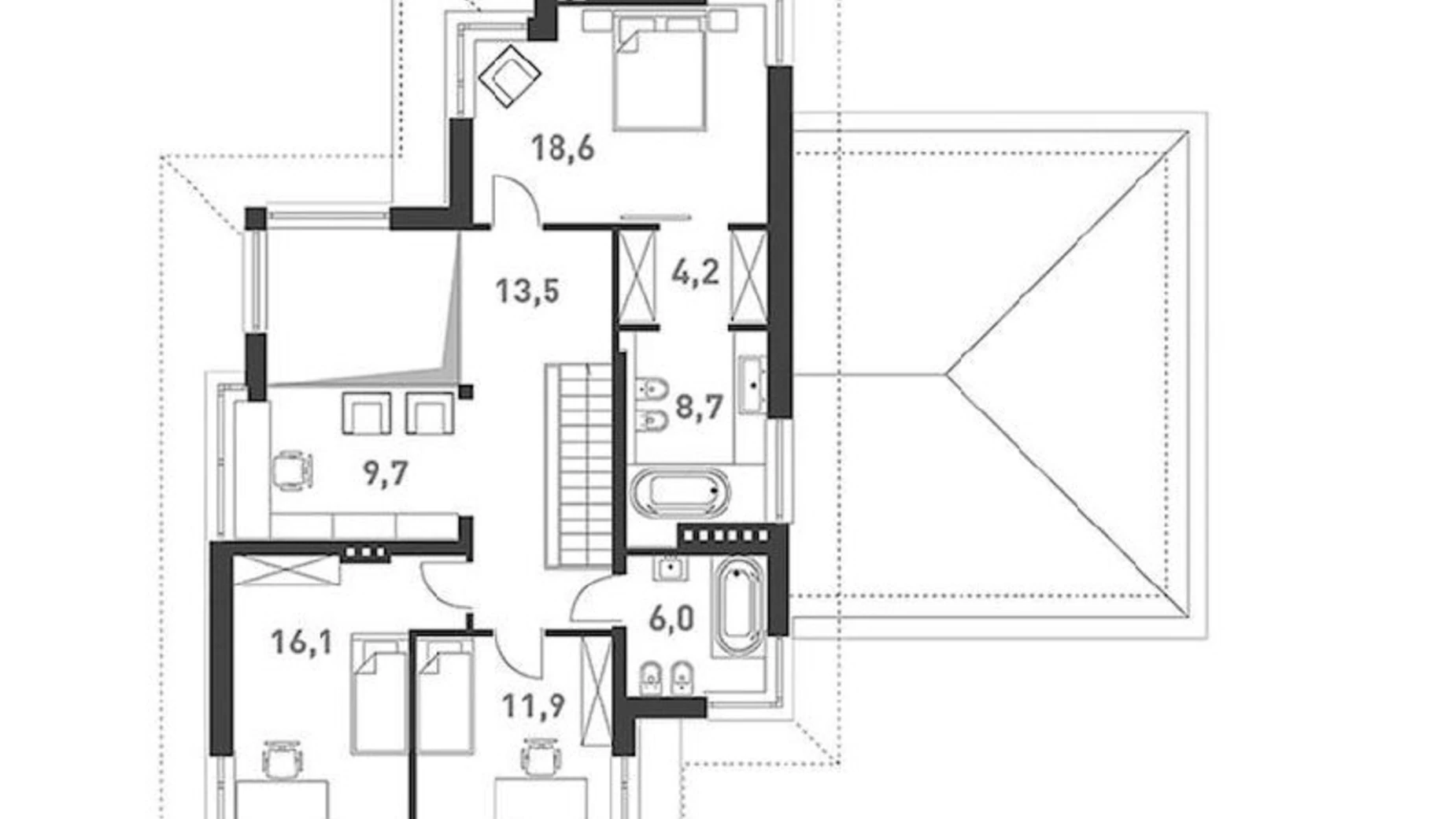 Продается дом на 2 этажа 250 кв. м с участком, цена: 340000 $ - фото 3