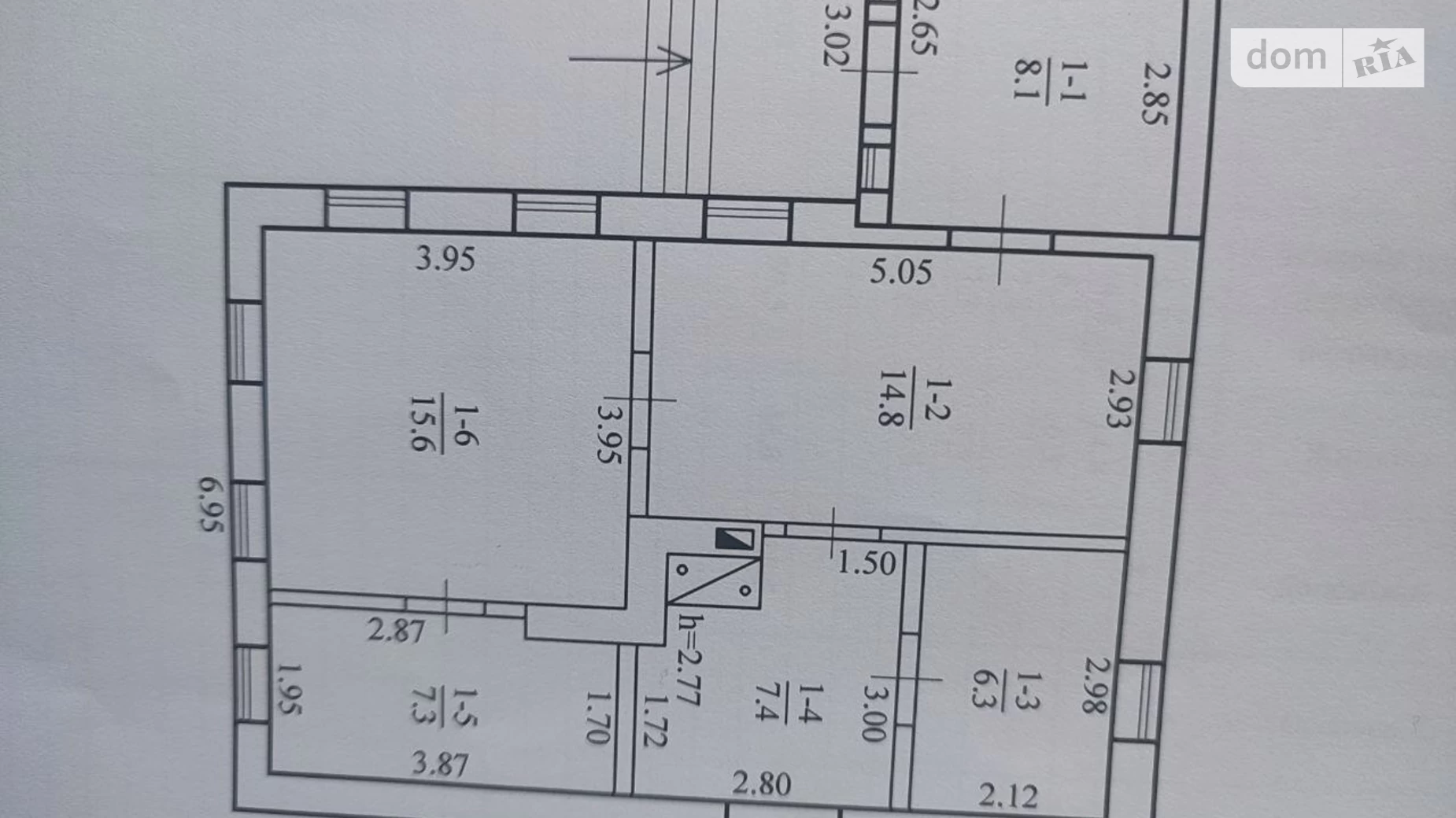 Продається одноповерховий будинок 60 кв. м з балконом, цена: 30000 $ - фото 3