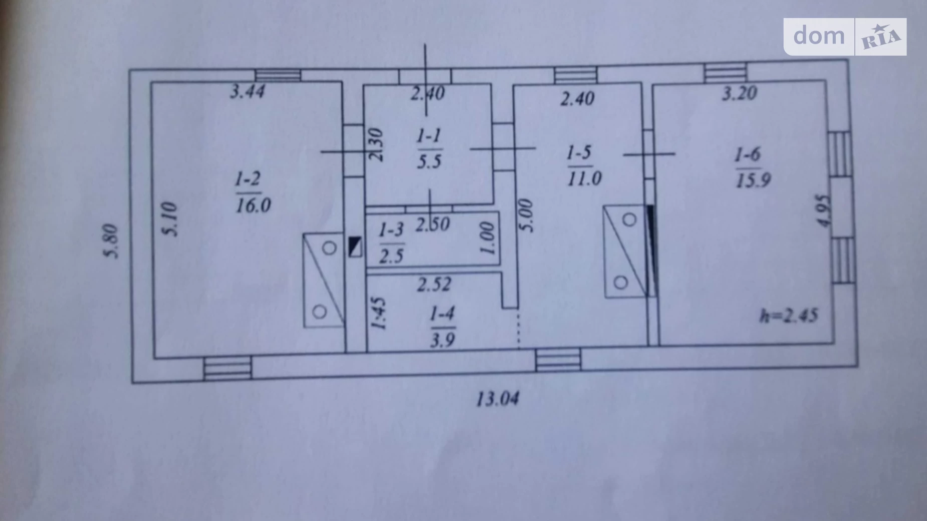 Продается одноэтажный дом 54 кв. м с террасой, цена: 10000 $ - фото 3